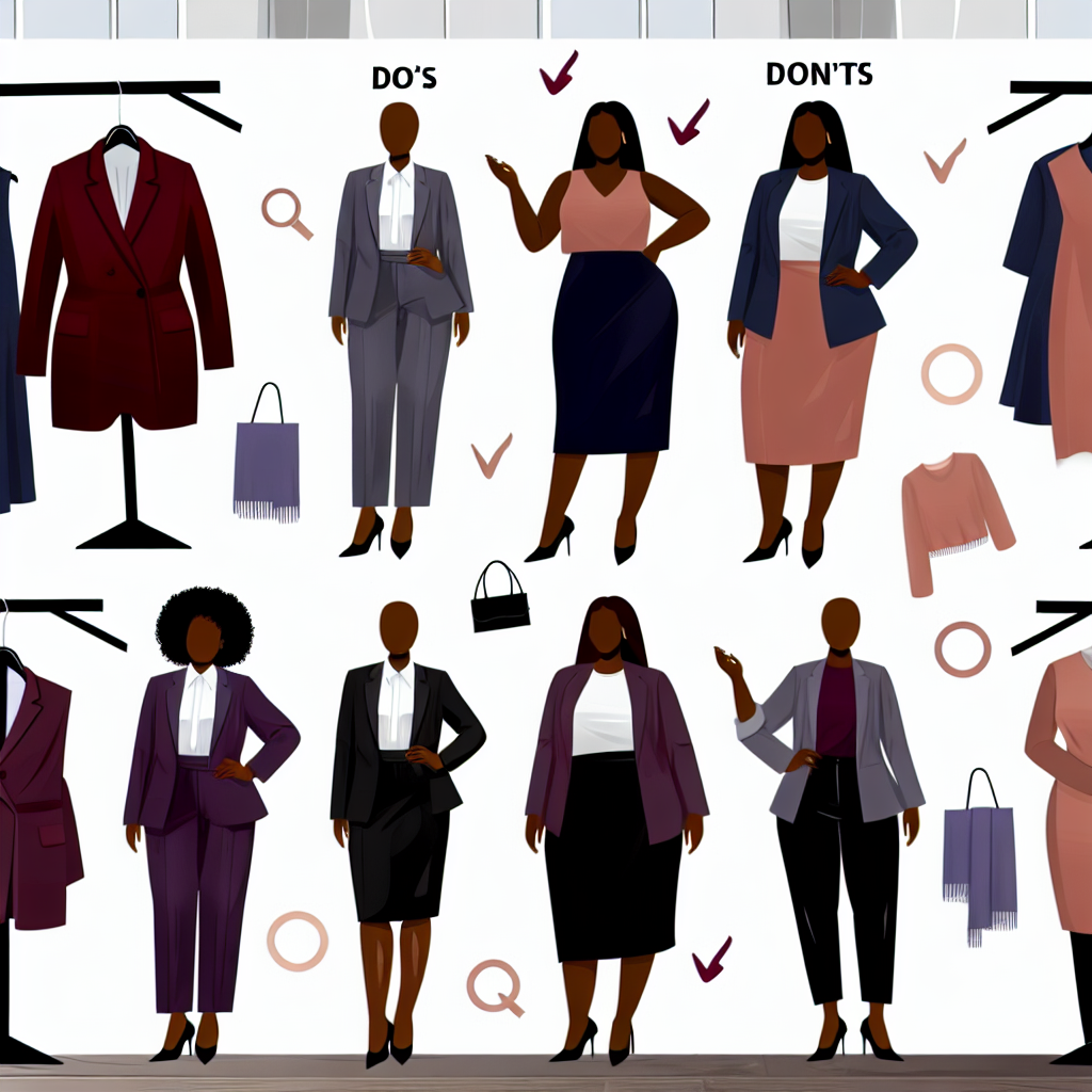 “Workwear Tips for Plus-Size Women”